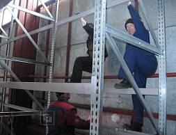 Компания "Равиал", г. Хабаровск, мезонин на зацепах