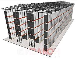 Самонесущие стеллажи 17